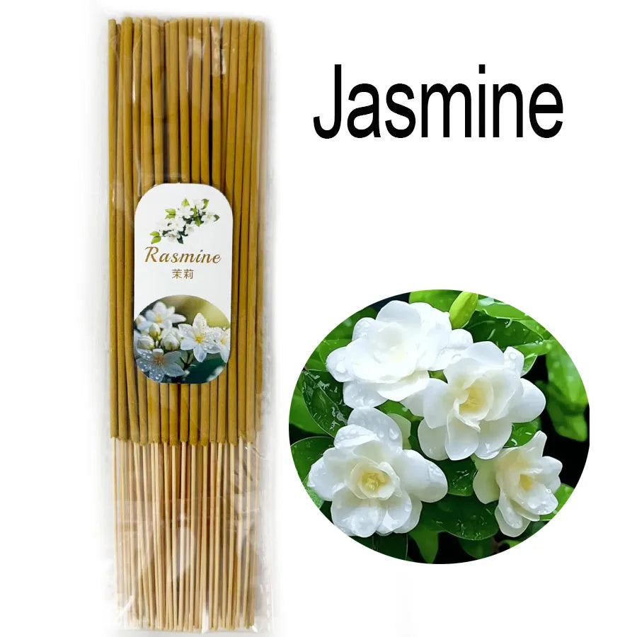 Handmade Bamboo Sticks, Fragrant Roses, Sage, Lemongrass, and Other Flavors for Long-Lasting Home Decoration