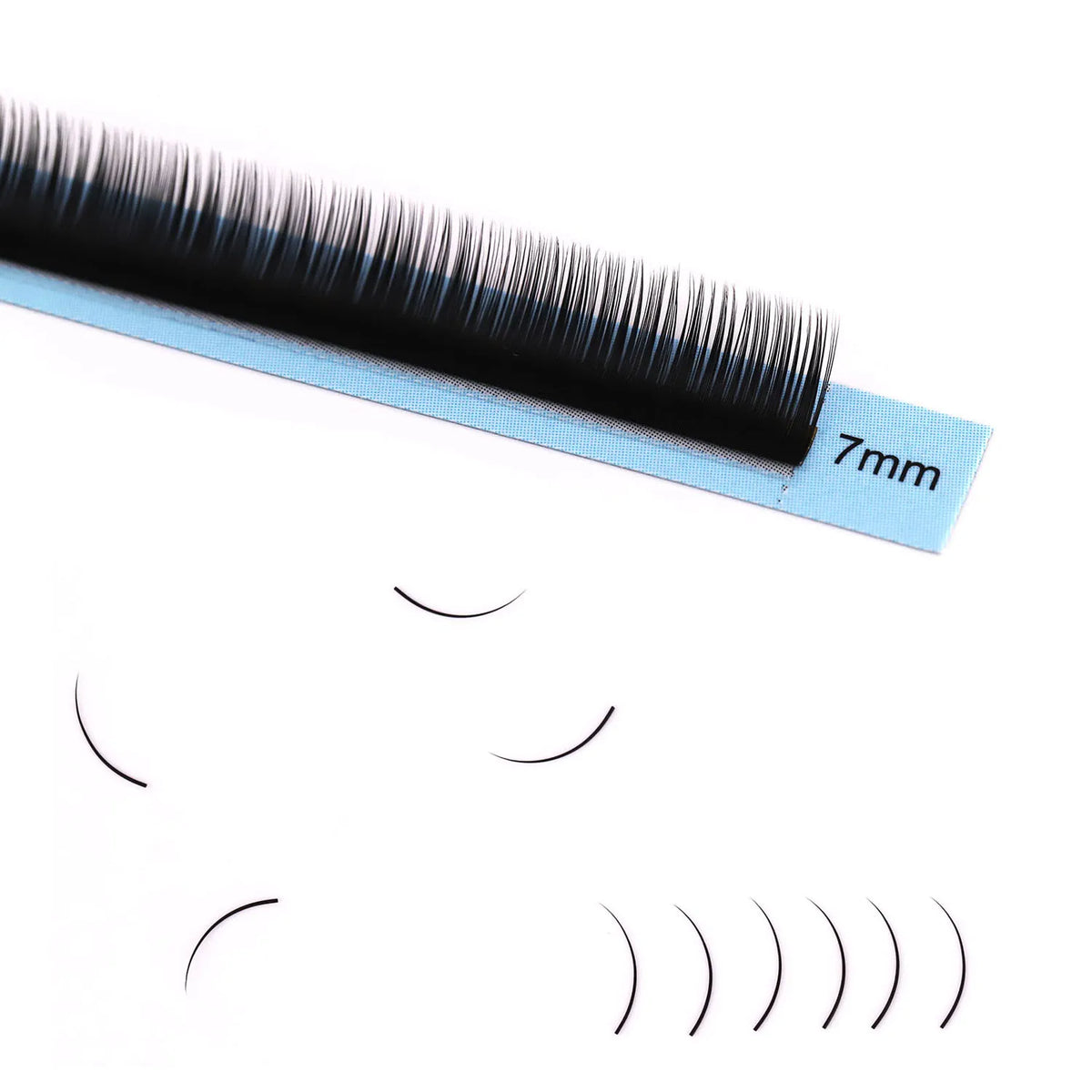 AGUUD J B Curl Individual Eyelash Extension 5-7mm