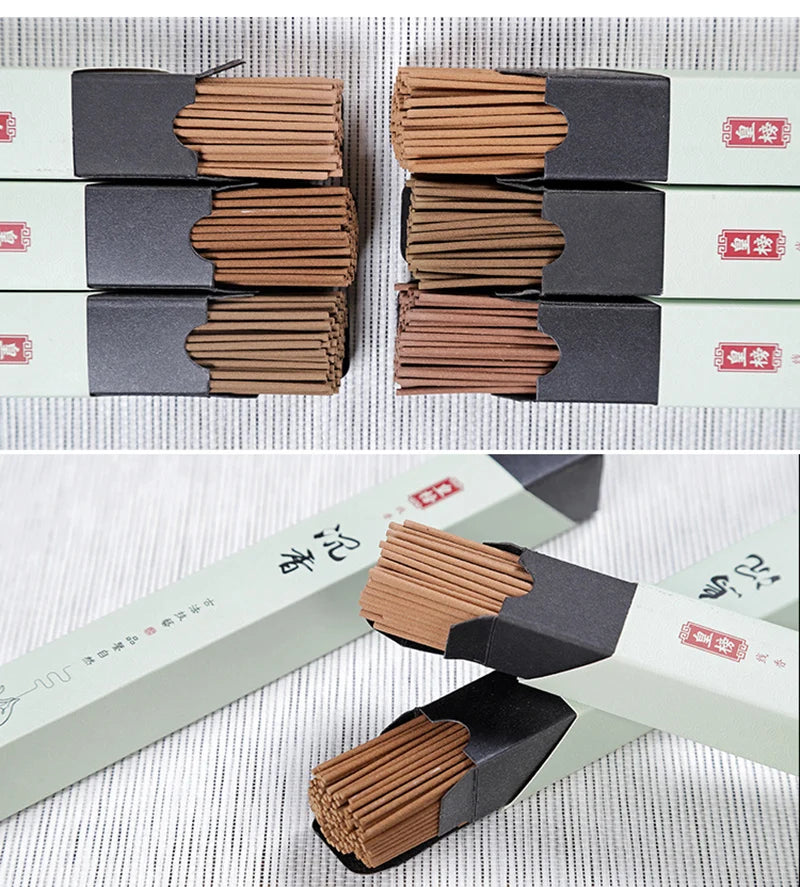 Sandalwood Incense Sticks for Relaxation & Sleep - 120 Sticks of Calming Agarwood Scent for Zen Home Meditation Aromatherapy