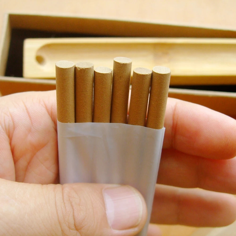 Natural Agarwood Incense Sticks 6mm 10.5cm for Meditation