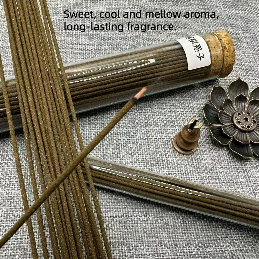 Premium Black Kyara Agarwood Incense Sticks, 21cm, 45 Min Burn