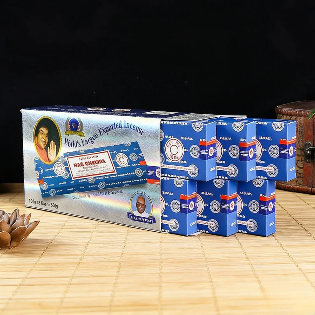 NAG Champa Incense Sticks India Satya Incenses Home Fragrance Sandalwood Flavors Household Bedroom 4-12box Line Aromatherapy