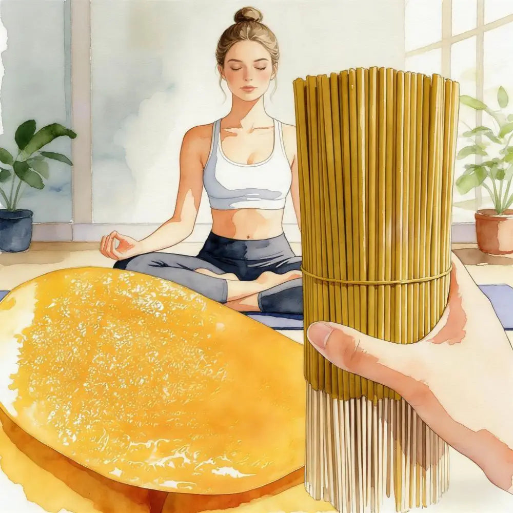 15/35/135 Pieces Natural Mango Fragrance |   Suitable for Home Air Purification, Yoga, Offices, Tea Rooms - Perfect for Halloween, Christmas, Easter, and Meditation. |   Mango Scent, Wooden Material