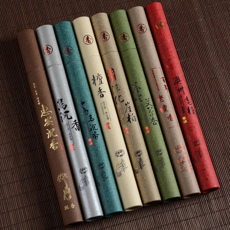 Y 40Pcs Sandalwood Incense Sticks Aroma Blessing