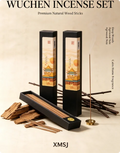 Hot Trending Wuchen Incense Sticks, Natural Agarwood Incense, 20g About 95 Sticks, Deep Woody Scent for Home Meditation Yoga