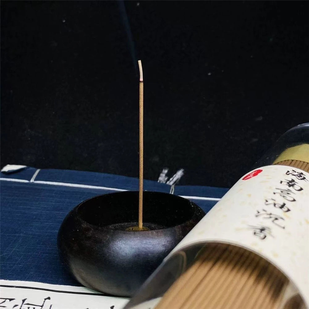 Hainan High Oil Agarwood Incense Sticks,Natural Hainan Agarwood Raw Material,Incense for Home & Meditation,Oud Incense Sticks