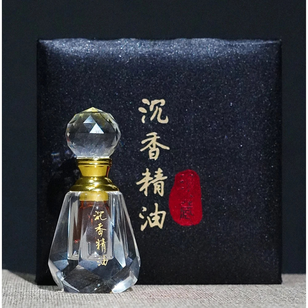 Natural Kyara Agarwood Essential Oil 1g Gift Box
