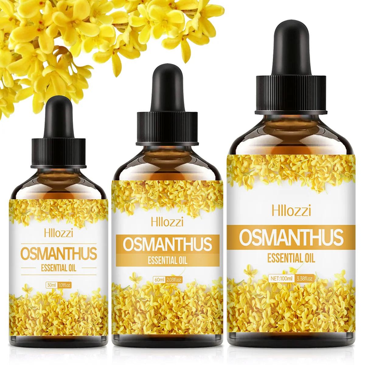 OSMANTHUS ESSENTIAL OIL a high-quality moisturizing nourishing massage oil with a refreshing scent, suitable for all skin types