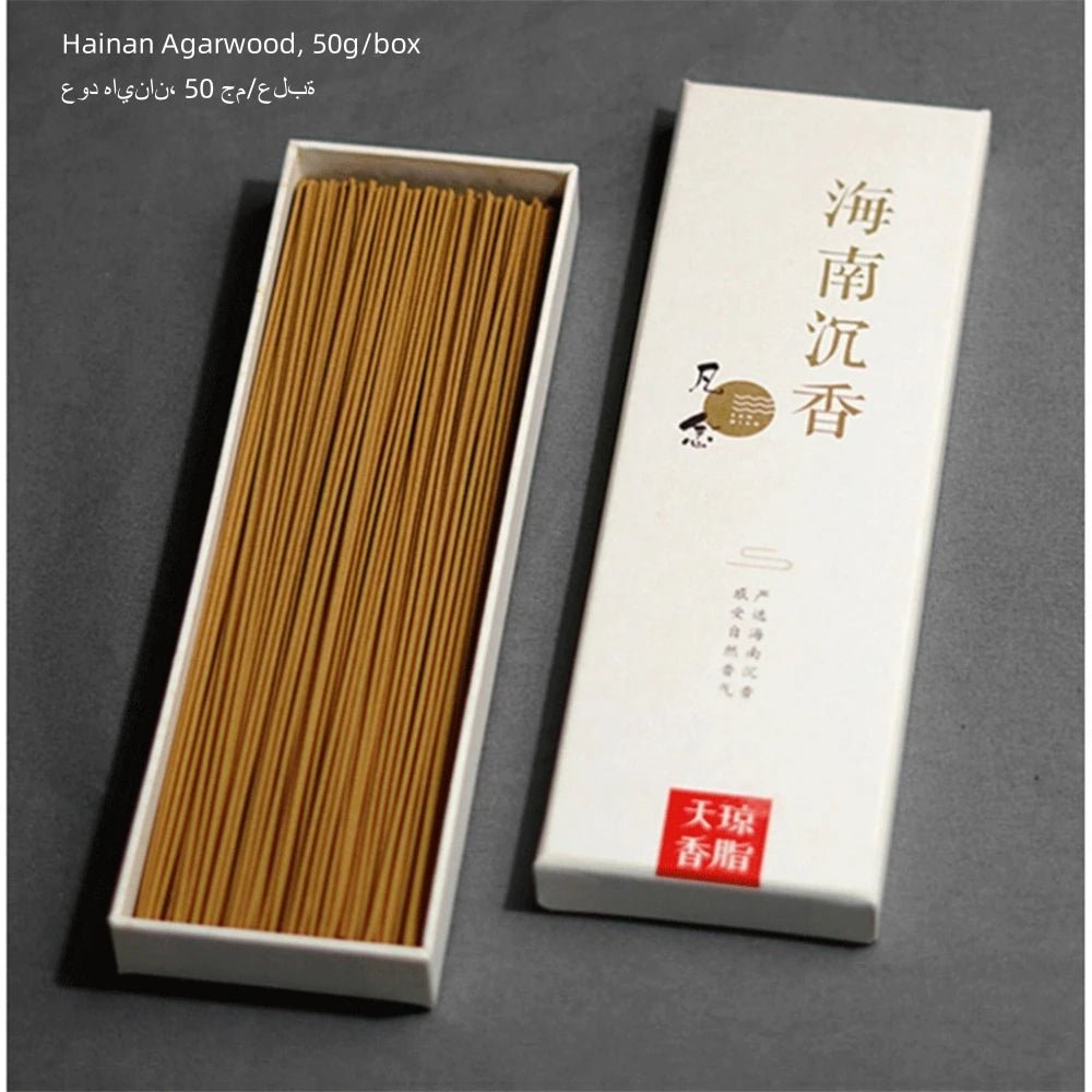 50g/100g Agarwood Incense Sticks Natural Fragrance