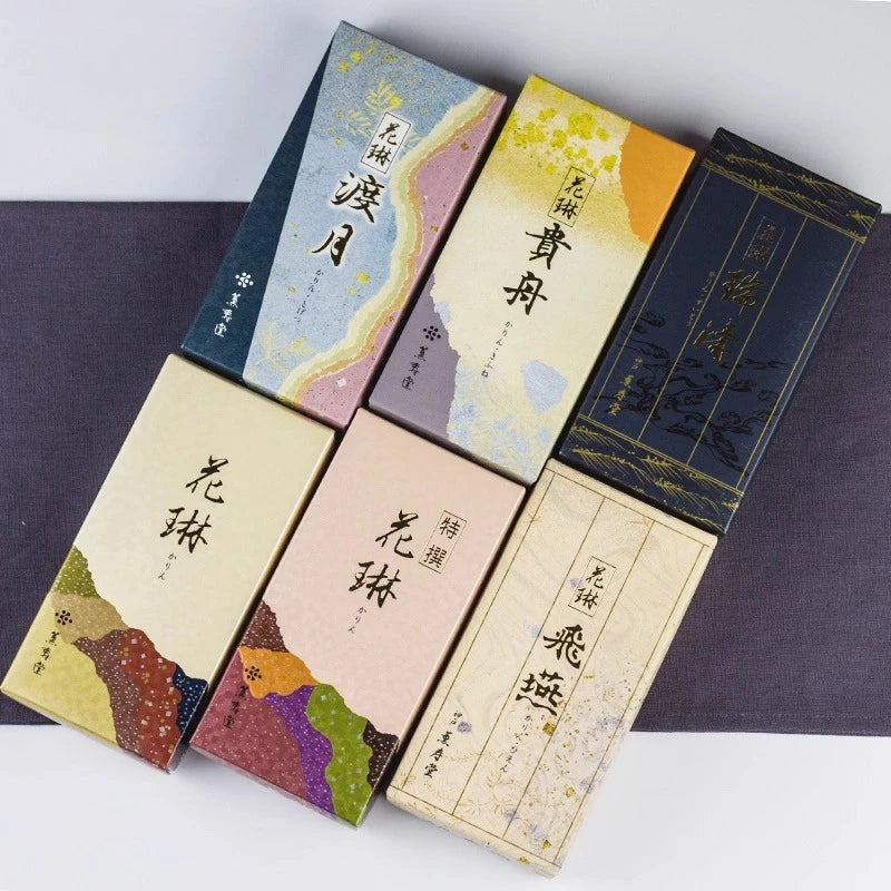 80g Japanese Natural Agarwood Incense Enshrined Buddha's Home Interior Tea House Hotel Soothing Mind Purifying Air Joss Stick