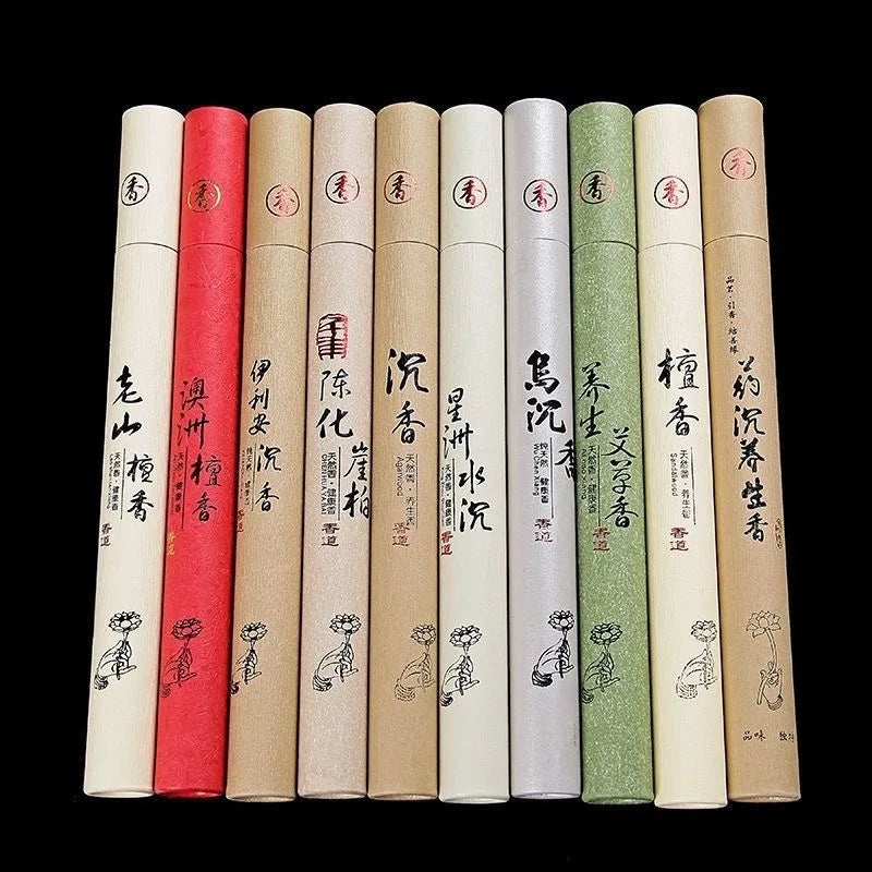 Natural Sandalwood Rose Incense Sticks Home Blessing Ceremony Prayer Buddha Incense Agarwood Lavender Forest Jasmine Fragrance