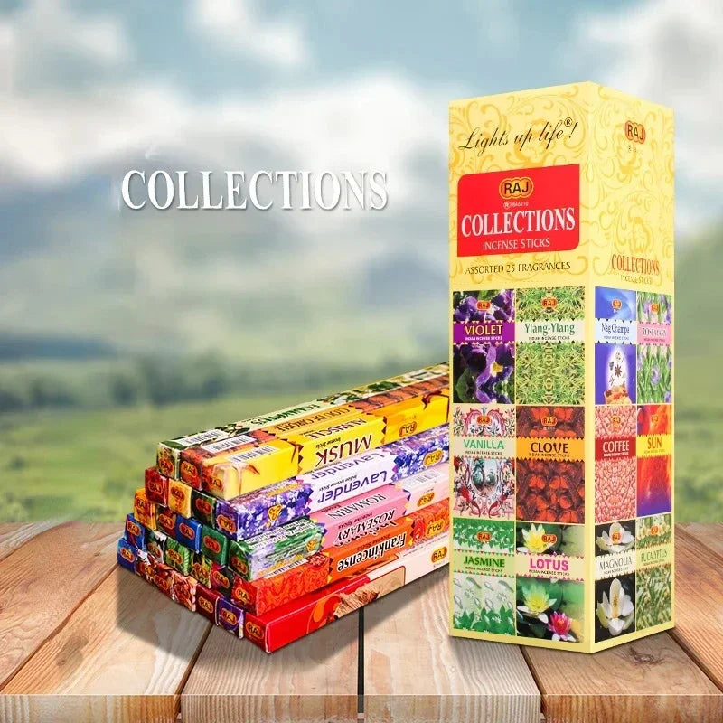 Indian Incense Sticks 10/25 Pack Sandalwood Sage Aromatherapy