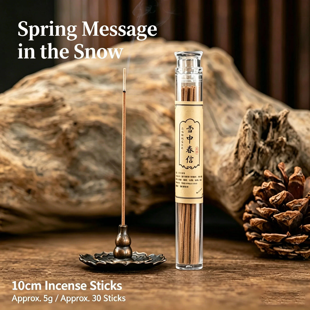 30Pcs Natural Traditional Incense Sticks, 10.5 Short Incense Sticks for Aromatherapy, Old Mountain Sandalwood, Nha Trang Agarwood
