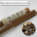 10g Authentic Qi Nan Hainan Agarwood Natural Line Incense Home Indoor Calming Helps Sleeping Purification Air Lasting Fragrance