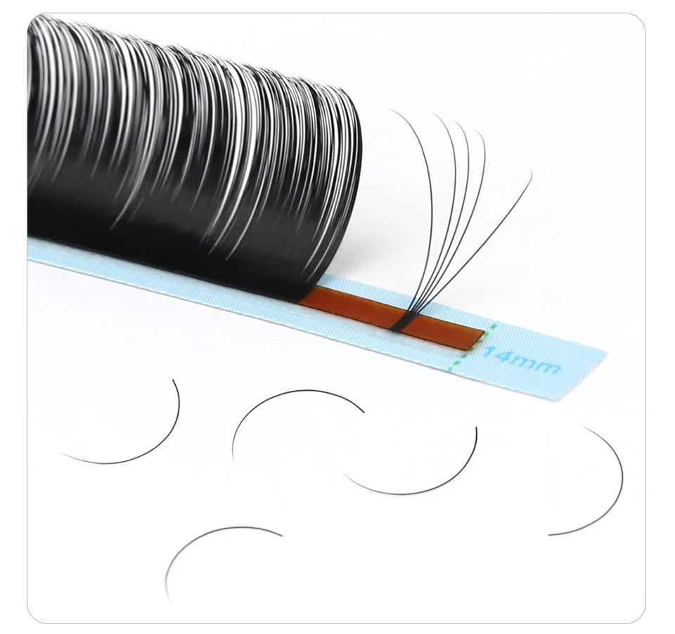 AGUUD Eyelash Extensions J B C Curl 0.03/0.05/0.07/0.10/0.15/0.20 Premium Lower Lash Under Bottom Cashmere Volume Classic Lashes