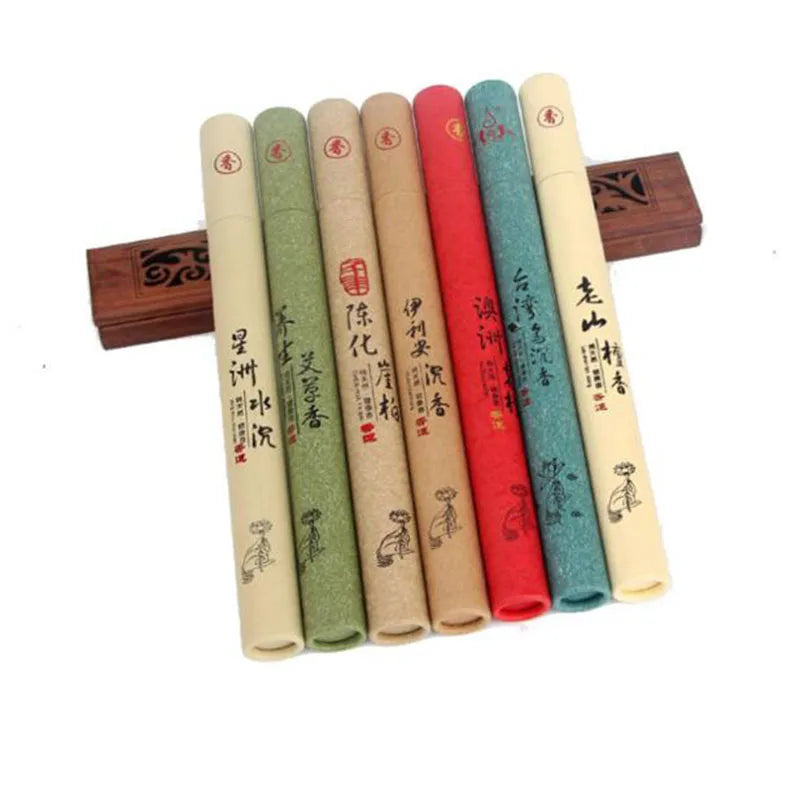 Laoshan Jasmine Stick Incense Buddha Aroma Incense Indoor Fragrance Product Yoga Meditation Smell Sticks Fresh Air Function