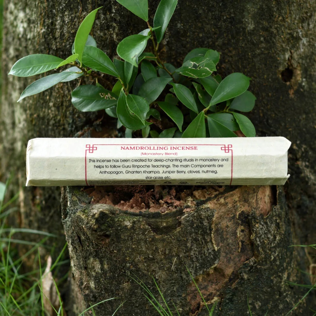 Nepalese Handmade Tibetan Incense White Paper Package Praying Blessings Worshipping Buddha Clean Air Tea Room Yoga Incense Stick
