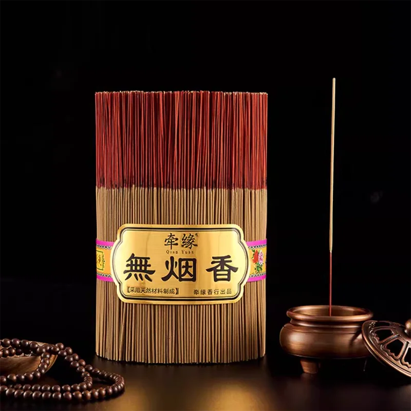 100 Pieces/lot Natural Incense Sticks 25/32.5cm Smokeless and Tasteless DIY Joss Stick Incense Bring Wealth and Fortune
