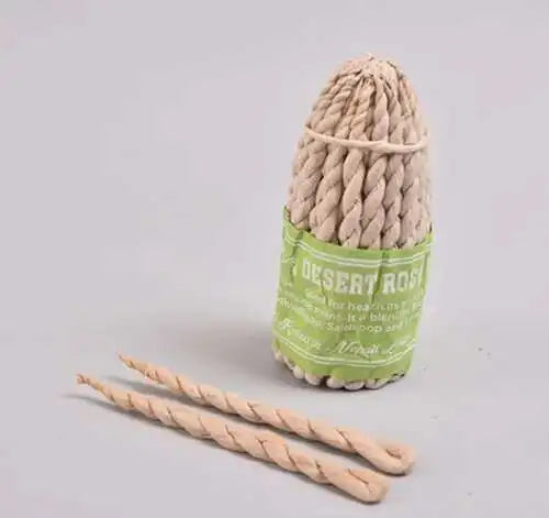50pcs Nepal Large Rope Incense Handmade Sandalwood Frankincense DIY Yoga Meditation Relieve Stress Help Sleep Aromatherapy
