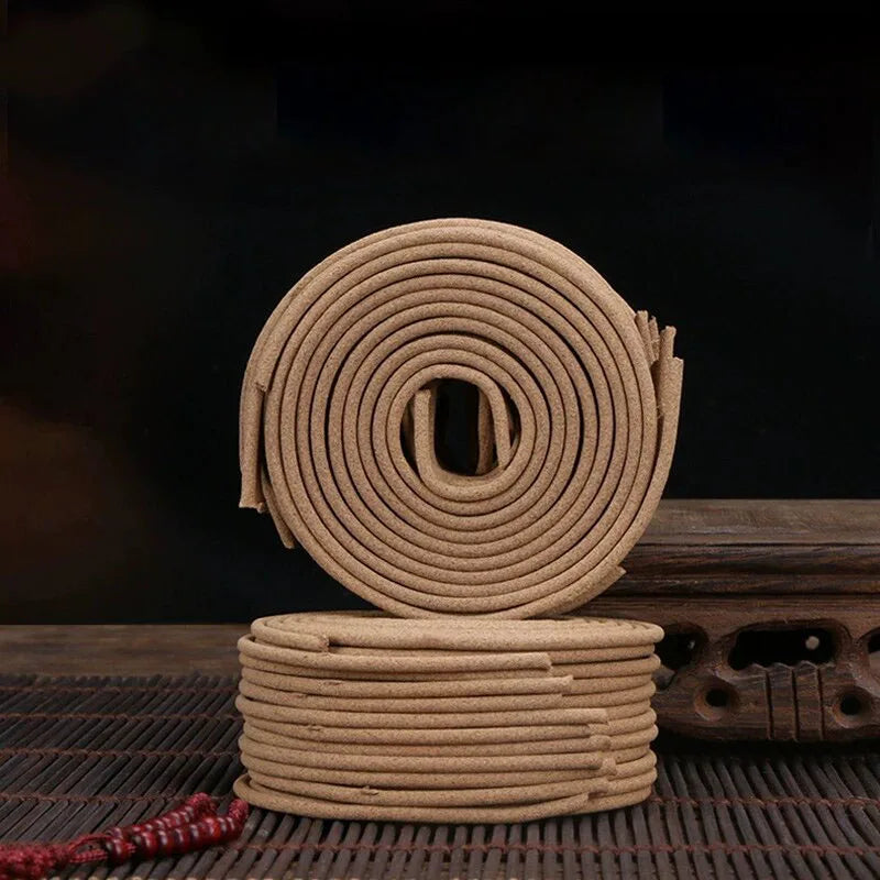 48/50/120 Pcs/Box Natural Incense Coils 3-4 Hours Sandalwood Lavender Mild Fragrance Coil Incenses Scents for Home