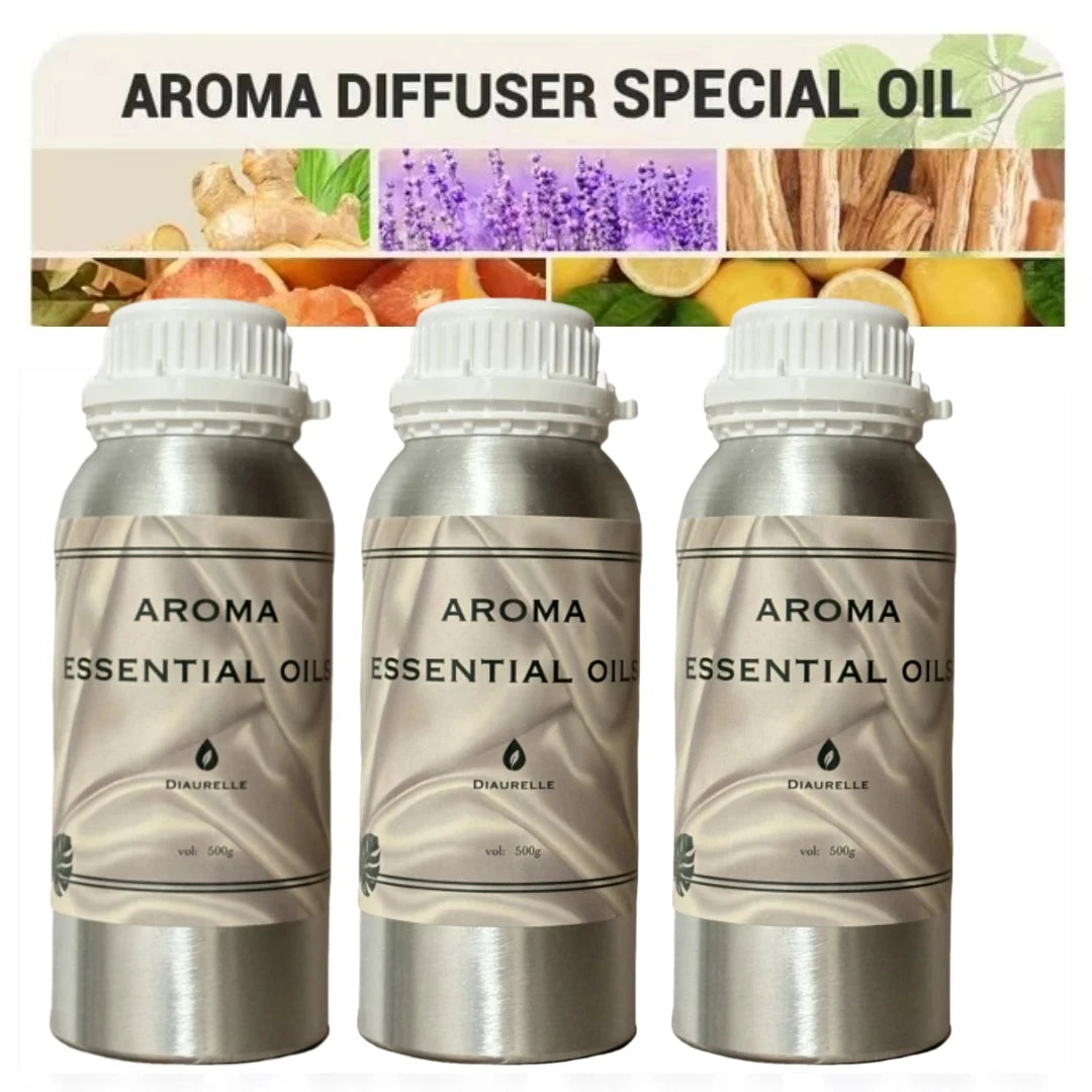 500ML Flower Aventus Essential Oil Home Air Freshener Pure Plant Essential Oil Hotel Room Fragrance Diffuser Oils Air Purifier