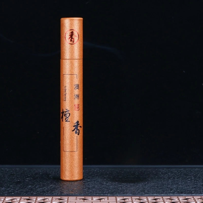 10.5cm Short Sandalwood Agarwood Incense Sticks - Long-lasting Natural Handmade Fragrance for Meditation, Yoga, Home, Zen Temple