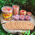 1/2/4 Hours Laosan Sandalwood Incense Coil Household Indoor/Office/Worship Buddha/Meditation/Soothing/Odor Removal Aromatherapy