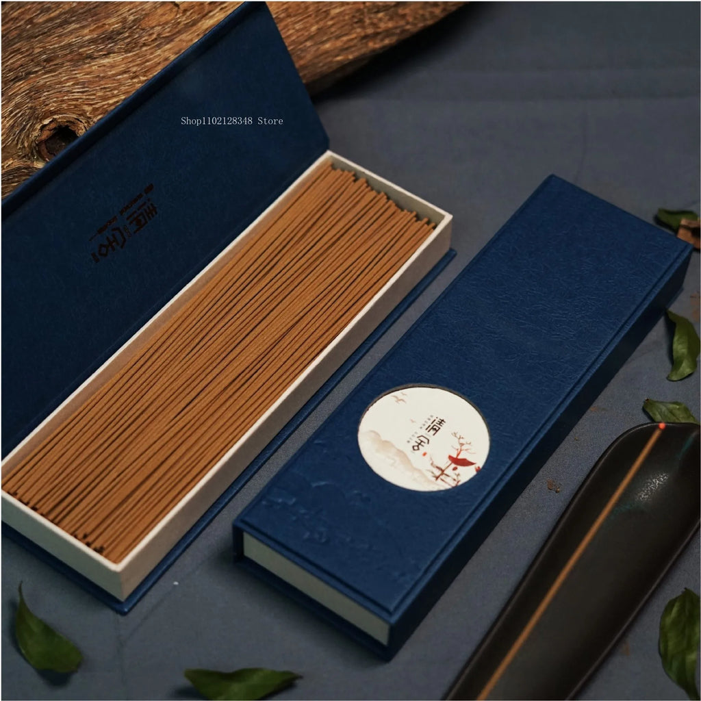 Natural Stick Incense High Quality Insect Leakage Old Material Hainan Agarwood Indoor Worship Buddha Purify Air and Help Sleep