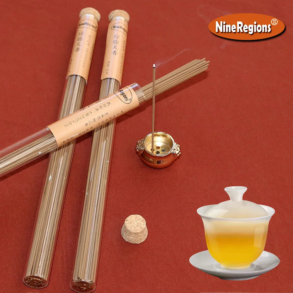 Premium Agarwood Chinese HaiNan+Red soil+Nha Trang Oudh Incense Stick 10g Self-Handmade Nature Eco-Friendly Aroma for Meditation