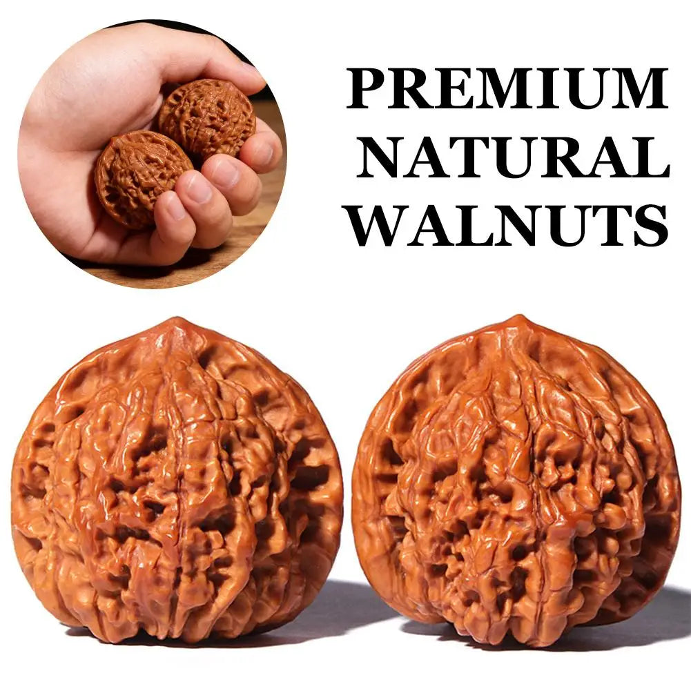 New Wenwan Walnuts Walnut King Yong Kirin Pattern Official Hat Four-Tiered Lion Head Fine Pairing High Polished Decor Gifts