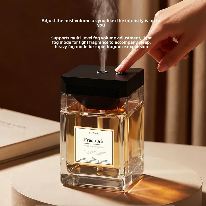 2026New Model Smart Voice Control Aromatherapy Diffuser Reedless Home Fragrance Atmosphere Light Essential Oil