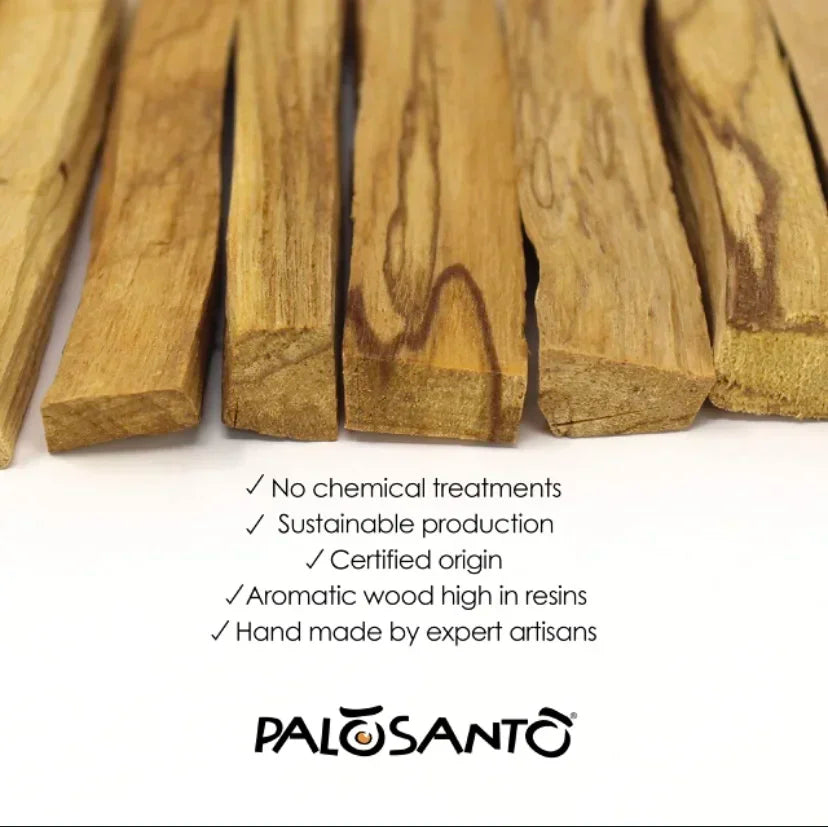 10/1pcs Palo Santo Natural Incense Sticks Wooden Smudging Stick for Indoor Purifying Yoga Healing Aromatherapy Burn Wooden Strip