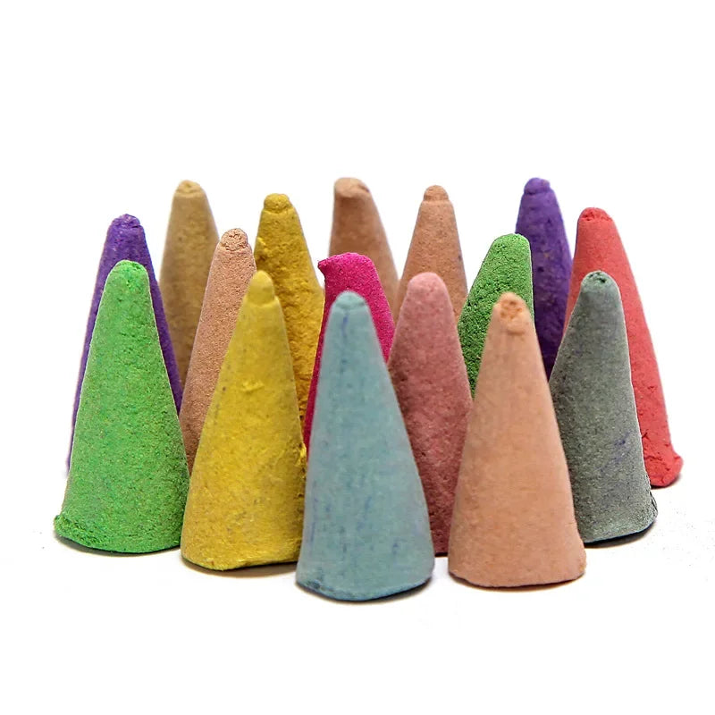 F Natural Sandalwood Incense Cones 50g Bulk