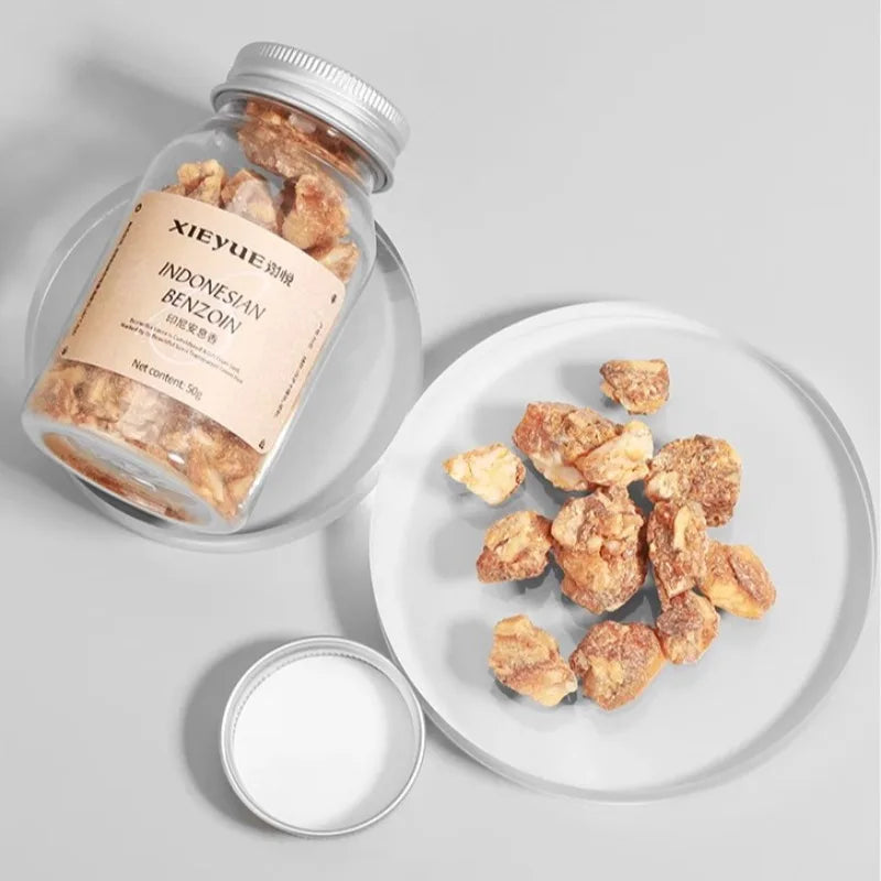 50g Indonesian/Lao Natural Resin Special Grade Benzoin Home Indoor/office/Soothing//electric Stove Incense/lasting Fragrance