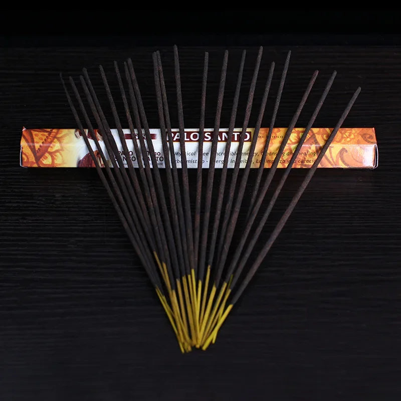 Natural Palo Santo Indian Incense Sticks Line Stick Incense for Living Room Teahouse Buddhist Supplies Meditaion Joss Sticks