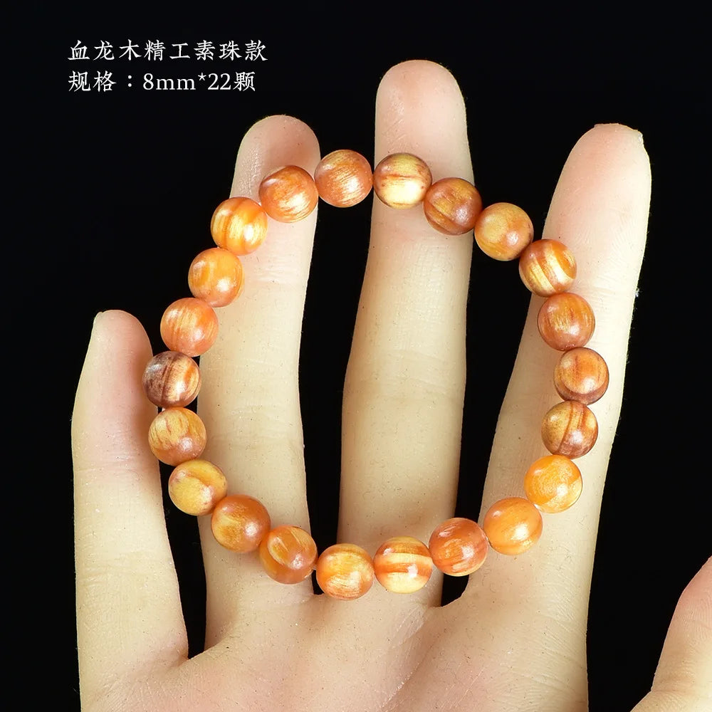 Wooden Blood Dragon Dragon Beads Bracelet 20mm