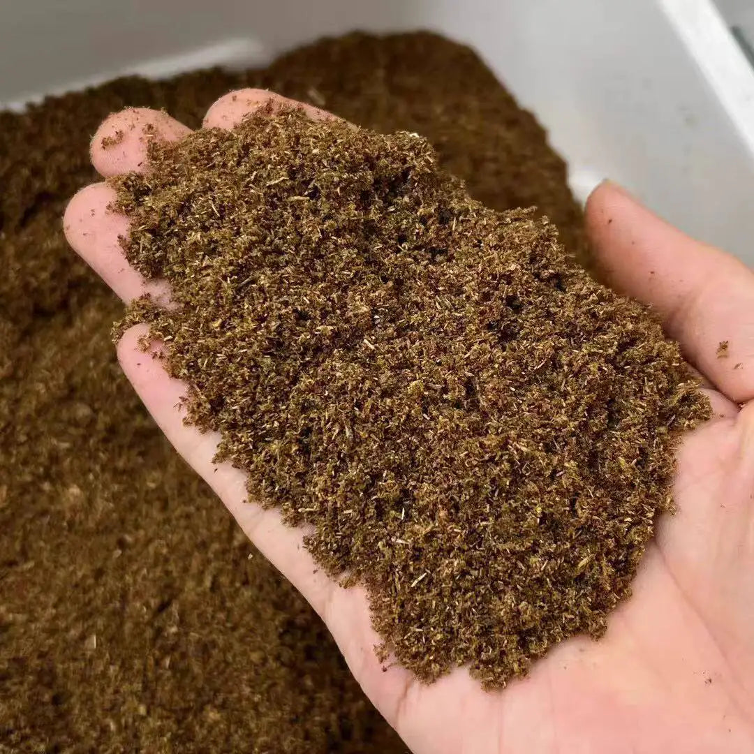 90% Sink Green Qi Nan Agarwood Powder, Hainan Natural Raw Qi Nan Ground Incense Powder, Cool Sweet Honey Floral Scent