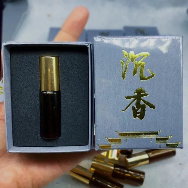 1/5g High Concentration White Qinan Agarwood Essential Oil Household Indoor/Yoga Meditation/soothing/Buddha Hanging Aromatherapy