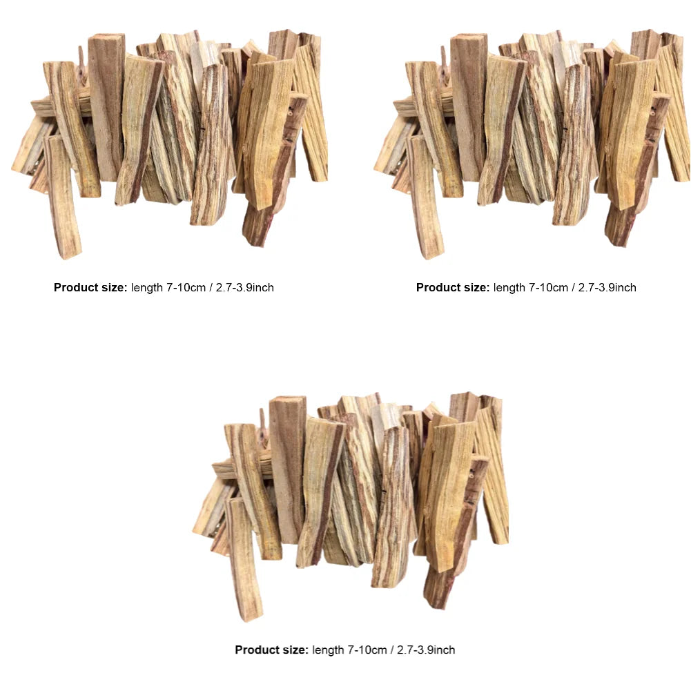 Palo Santo Natural Incense Sticks Purifying Healing Stress Relief Wooden Aroma Diffuser Stick Smudge Sticks for Home Living Room