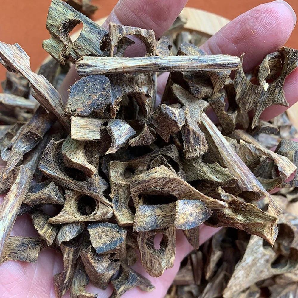 100g Natural Chinese Qi Nan Kynam Kyara Agarwood Oud Chips Aroma Raw Material for Home Incense Making