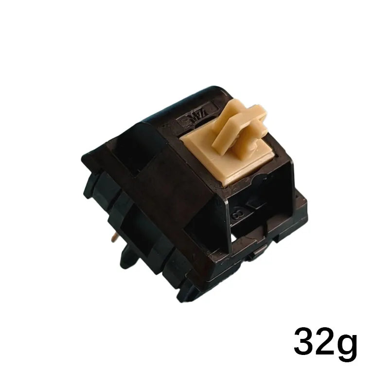 KeyGeek Y3 Switch 5pin Linear Mechanical keyboard Switch HIFI Sound 32gf 40gf 48gf 53gf Factory Lubed Big Advanced Custom Kit