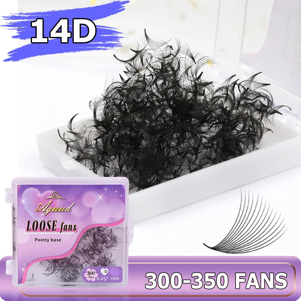 Pre-made Volume Fans Lashes 3D-20D Pointy Base