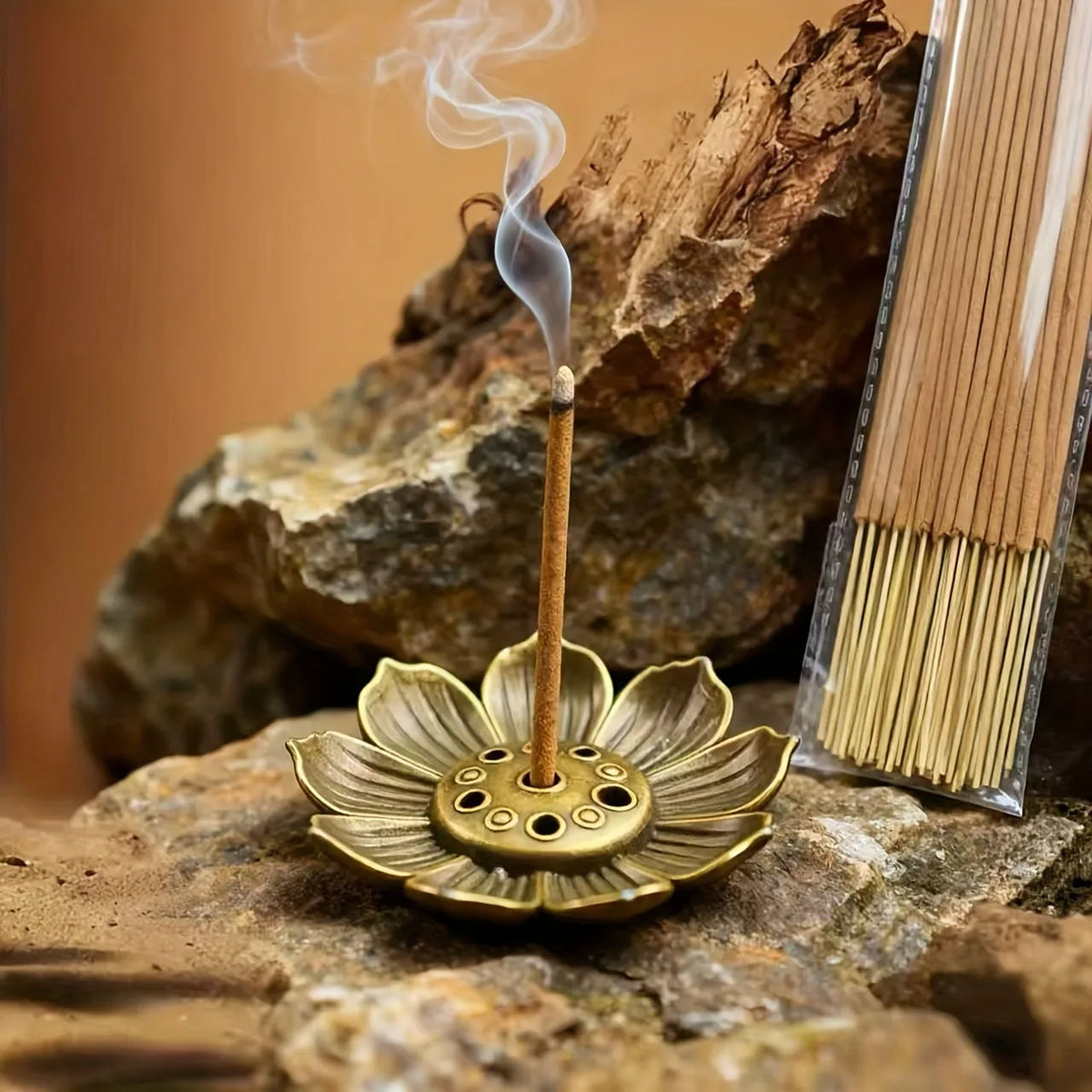 50/100/200 Palo Santo Incense Sticks - Natural Wooden Incense Sticks, Suitable for Yoga, Meditation, Home, Office, Spa and Holiday Gifts - Air Purification - Perfect for Spa and Relaxation, Meditation Essentials, Elegant Packaging, High-Quality Fragrance