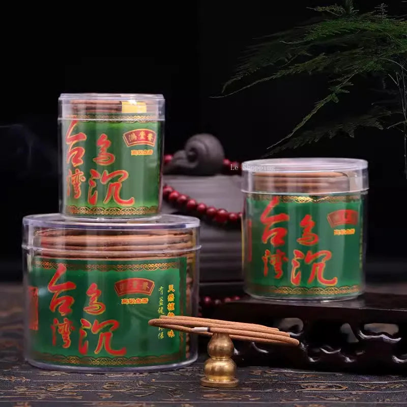 Taiwan WuChen Plum Blossom Buddha Incense Coil Incense Joss Stick/Temple Worship Buddha Home Meditation Room for Incense Indoor