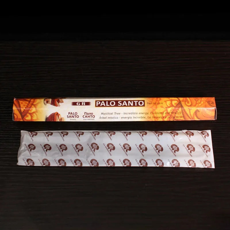 Natural Palo Santo Indian Incense Sticks Line Stick Incense for Living Room Teahouse Buddhist Supplies Meditaion Joss Sticks