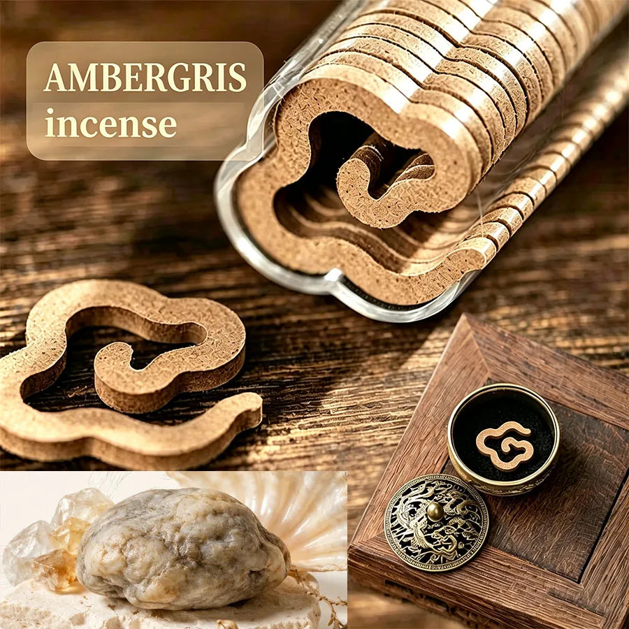 1 jar contains approximately 40-42 cloud-shaped incense sheets paired with a mini dragon and phoenix incense burner. There are over 30 floral and woody incense scents to choose from, including sandalwood, agarwood, lav