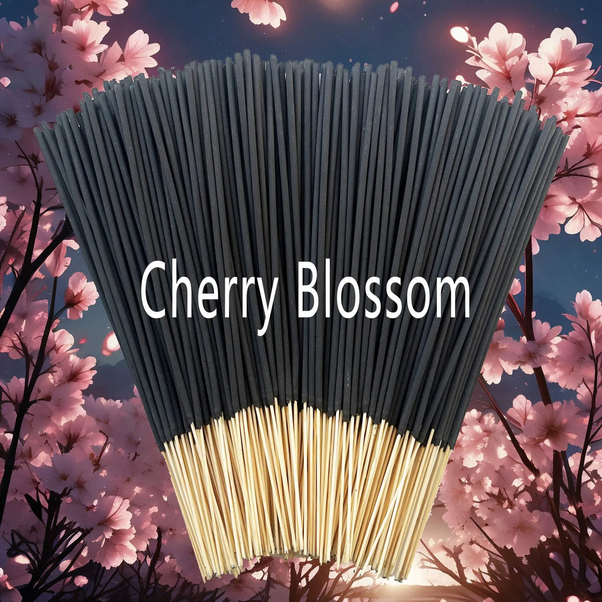 33/55/100/220/666pcs/lot Natural Japanese Black Cherry Blossom Incense Sticks 22cm Long Last Home Scents Bulk Sale Stick Incense