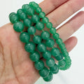Natural Stone Green Aventurine Round Loose Beads 15" Strand 4 6 8 10 12 14MM Pick Size For Jewelry Making AB15