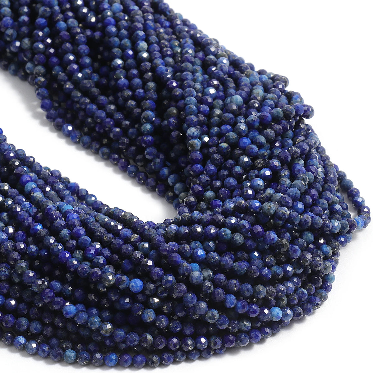 2-4mm Natural Stone Beads for DIY Jewelry Making