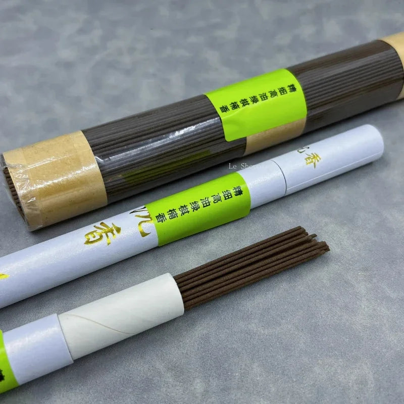 10g/100g High Oil Green Qi Nan Fragrance Natural  Plant Agarwood Stick Incense Calming The Mind and Purifying The Air Joss Stick